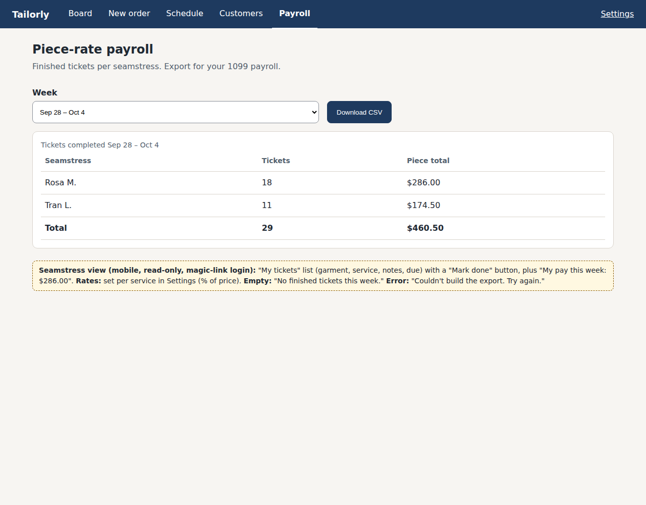 Payroll